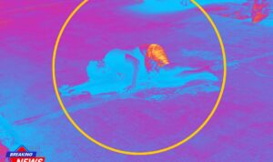 Doc. Korban dugaan pembacokan Advokat di Karawang tampak tergeletak di badan jalan dan berada di dalam lingkaran kuning pada gambar. Foto sengaja diburamkan (blur) untuk melindungi identitas korban, menghindari visual yang bersifat sadis atau traumatis, serta menjaga etika jurnalistik dan hak privasi korban sesuai dengan prinsip Kode Etik Jurnalistik. Pemburaman juga dilakukan guna mencegah penyebaran konten yang dapat menimbulkan dampak psikologis negatif bagi pembaca dan keluarga korban. (Foto: DPP FERADI WPI).