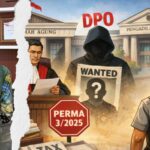 Doc. Advokat dan Konsultan Pajak Yulianto Kiswocahyono, S.E., S.H., BKP (kiri), bersama ilustrasi visual yang menggambarkan konteks penerapan PERMA Nomor 3 Tahun 2025 terkait penanganan perkara pidana pajak, praperadilan, dan ketentuan terhadap tersangka berstatus DPO. Ilustrasi digunakan sebagai pendukung visual pemberitaan dan bukan representasi kasus atau individu tertentu. (Foto: Eko Wahyu).