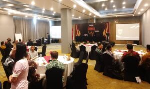 Doc. Kepala sekolah dan perwakilan SMP se-wilayah Barlingmascakeb mengikuti workshop “Leading Intercultural School: Building Minded Education” di Luminor Hotel Purwokerto, Selasa (27/1/2026), yang membahas adaptasi kurikulum serta penguatan kolaborasi dalam menghadapi tantangan pendidikan global. (Foto: GIHON B).