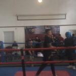 Doc. Suasana berlangsungnya event boxing di Purwokerto, Kabupaten Banyumas, Minggu (1/2/2026), yang menampilkan pertandingan dan proses seleksi atlet lokal berbakat sebagai bagian dari upaya pembinaan olahraga tinju di tingkat daerah. (Foto: Imam Riyanto).