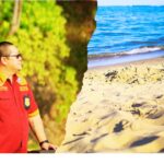 Doc. Pengacara senior Donny Andretti saat menikmati sinar matahari pagi di kawasan pantai, Jakarta, Minggu (1/2/2026). Kegiatan berjemur di pagi hari tersebut disampaikan sebagai bagian dari imbauan menjaga kesehatan dan kebugaran tubuh di tengah aktivitas kerja yang padat. (Foto: Wilma).