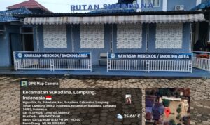 Doc. Suasana area Rumah Tahanan Negara (Rutan) Sukadana, Lampung, lokasi peliputan terkait permohonan wawancara terhadap warga binaan M. Umar yang disebut harus melalui izin Mahkamah Agung sesuai prosedur yang berlaku. (Foto: Wilma).