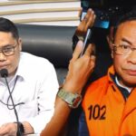 Dco. Kolase foto: Sisi kiri Pelaksana Tugas Deputi Penindakan dan Eksekusi KPK, Asep Guntur Rahayu. Sisi kanan mantan Bupati Pati, Sudewo, mengenakan rompi tahanan berwarna oranye. Catatan: Foto ini merupakan ilustrasi pemberitaan dan bukan diambil pada saat Asep Guntur Rahayu menyampaikan penjelasan terkait perkara tersebut. (NR).