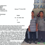 Doc. Kolase dokumen dan narasumber: (kiri) Surat Pemberitahuan Perkembangan Hasil Penyelidikan (SP2HP) terkait laporan dugaan penggelapan yang diterbitkan penyidik Polres Metro Bekasi; (kanan) Hairil Tami bersama tim kuasa hukum saat memberikan keterangan terkait perkembangan penanganan perkara tersebut. (Foto: FERADI WPI Official).
