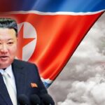 Doc. Ilustrasi pemimpin Korea Utara Kim Jong-un dan bendera Iran sebagai simbol dukungan politik Pyongyang terhadap Teheran di tengah meningkatnya konflik di Timur Tengah. (ilustrasi: NR).