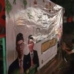 Doc. Salah seorang petugas posko mudik tampak merapikan area posko istirahat di kawasan Jalan Raya Otonom Cikupa–Pasar Kemis, Tangerang, sebagai bagian dari persiapan pelayanan bagi pemudik yang melintas. (Foto: Moh. Ismail).