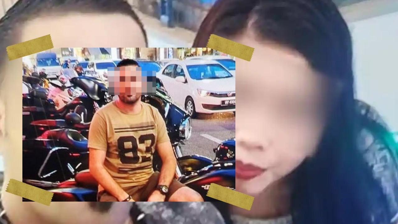 Doc. Kolase ilustrasi yang menampilkan foto Dewinta Anggari alias DA bersama pria berinisial FD saat keduanya masih bersama sebagai latar belakang. Pada sisi depan kolase, ditampilkan foto close-up pria berinisial FD, WNA asal Irak, yang diamankan polisi dalam penyelidikan kasus tewasnya cucu seniman Betawi Mpok Nori saat diduga hendak melarikan diri ke arah Pulau Sumatera. Wajah pria dalam foto disamarkan untuk kepentingan etika jurnalistik dan asas praduga tak bersalah. (NR).