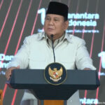 Doc. Presiden Prabowo Subianto menyampaikan pidato dalam acara tasyakuran Hari Ulang Tahun pertama Badan Pengelola Investasi Danantara di Wisma Danantara, Jakarta, Rabu (11/3/2026). Dalam pidatonya, Presiden menegaskan pentingnya optimalisasi pengelolaan aset negara melalui lembaga investasi nasional tersebut. (Sumber Foto: Biro Pers, Media, dan Informasi Sekretariat Presiden).