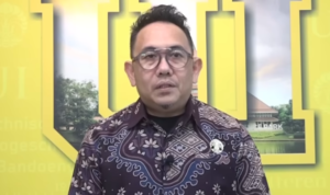 Doc. Direktur Humas Media Pemerintah dan Internasional Universitas Indonesia, Erwin Agustian Panigoro, menyampaikan keterangan resmi kepada media terkait proses investigasi dugaan kasus kekerasan seksual di lingkungan Fakultas Hukum UI, Selasa (14/4/2026).