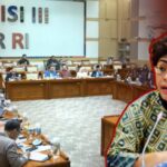 Doc. Latar belakang suasana forum pembahasan yang berlangsung di Kompleks Parlemen, Senayan, Jakarta, Kamis (2/4/2026). Anggota Komisi III DPR RI Mercy Barends terlihat dari sisi depan kanan saat mengikuti rapat pada kesempatan lain. Foto ini merupakan ilustrasi untuk pemberitaan terkait rapat dengar pendapat mengenai pendidikan dan rekrutmen di lingkungan Polri. (Sumber: Parlemen TV).