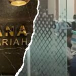 Doc. Tampak logo identitas PT BSI pada sisi kiri gambar, sementara di sisi kanan terlihat suasana saat pihak berwenang menjalankan pemeriksaan di ruang pemeriksaan Bareskrim Polri dalam rangka pendalaman kasus dugaan tindak pidana yang sedang ditangani.