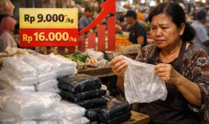 Doc. Ilustrasi kenaikan harga plastik di pasar tradisional, seiring meningkatnya tekanan biaya bahan baku dan gangguan rantai pasok global.