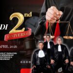 Doc. Ketua Umum FERADI WPI bersama jajaran struktur organisasi dalam visual peringatan Milad ke-2 FERADI WPI, menegaskan semangat kebersamaan dan komitmen organisasi menjelang pelaksanaan deklarasi di Semarang, 18 April 2026. (Foto: FERADI WPI Official).