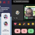 Doc. Tangkapan layar saat webinar FERADI WPI bertema perpajakan berlangsung secara daring, menampilkan pemateri Yulianto Kiswocahyono dan moderator Wilma Sribayu bersama peserta dalam sesi pemaparan materi dan diskusi interaktif, Sabtu (25/4/2026).