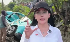 Doc. Tangkapan layar video memperlihatkan Anggota DPR RI Rieke Diah Pitaloka saat menyampaikan pandangan dan desakan pengusutan menyeluruh terkait tragedi kecelakaan kereta api di Bekasi yang menewaskan 15 orang.