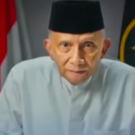 Doc. Tangkapan layar menampilkan Amien Rais saat menyampaikan pandangannya melalui kanal YouTube pribadinya terkait dinamika politik nasional dan posisi Sekretaris Kabinet. (Sumber: Youtube Amien Rais).