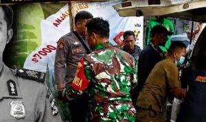 Doc. Kolase foto memperlihatkan anggota kepolisian Brigpol Arya Supena semasa hidup serta proses evakuasi korban usai insiden penembakan yang diduga dilakukan pelaku pencurian kendaraan bermotor di Jalan ZA Pagar Alam, Labuhan Ratu, Bandar Lampung, Sabtu (9/5/2026). Dalam peristiwa tersebut, korban meninggal dunia setelah mengalami luka tembak saat diduga memergoki aksi curanmor.