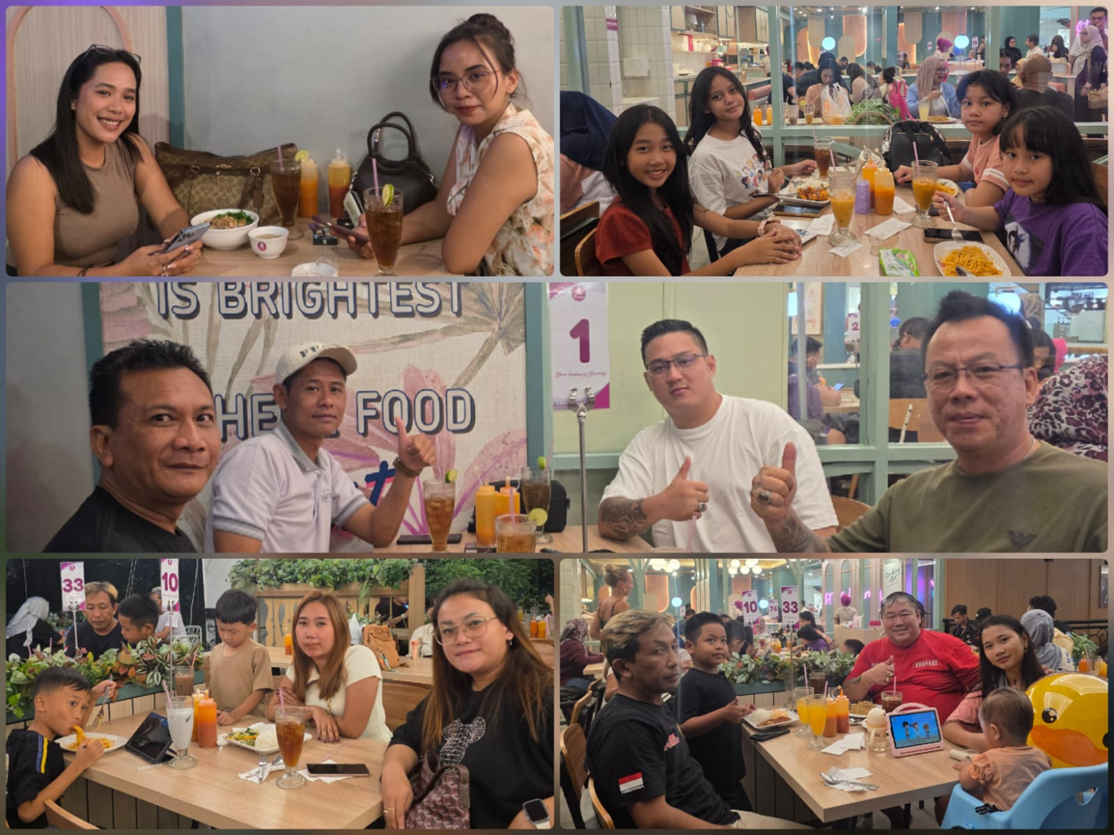 Doc. Jajaran Tim Subur Jaya Lawfirm – PBH FERADI WPI bersama keluarga saat menikmati suasana kebersamaan dan makan malam di kawasan Malioboro Plaza, Yogyakarta, Selasa (19/5/2026), di sela agenda penanganan perkara litigasi dan non litigasi di wilayah DIY.