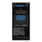 Doc. Tangkapan layar pesan WhatsApp yang diterima Muhammad Ziedan terkait pemberitahuan jadwal sidang disiplin terhadap AKP Herawan. Nomor telepon dan foto profil pengirim sengaja diburamkan (blur) guna melindungi privasi pihak pengirim serta menghindari penyebaran data pribadi sesuai prinsip perlindungan identitas dalam etika jurnalistik dan keamanan digital.