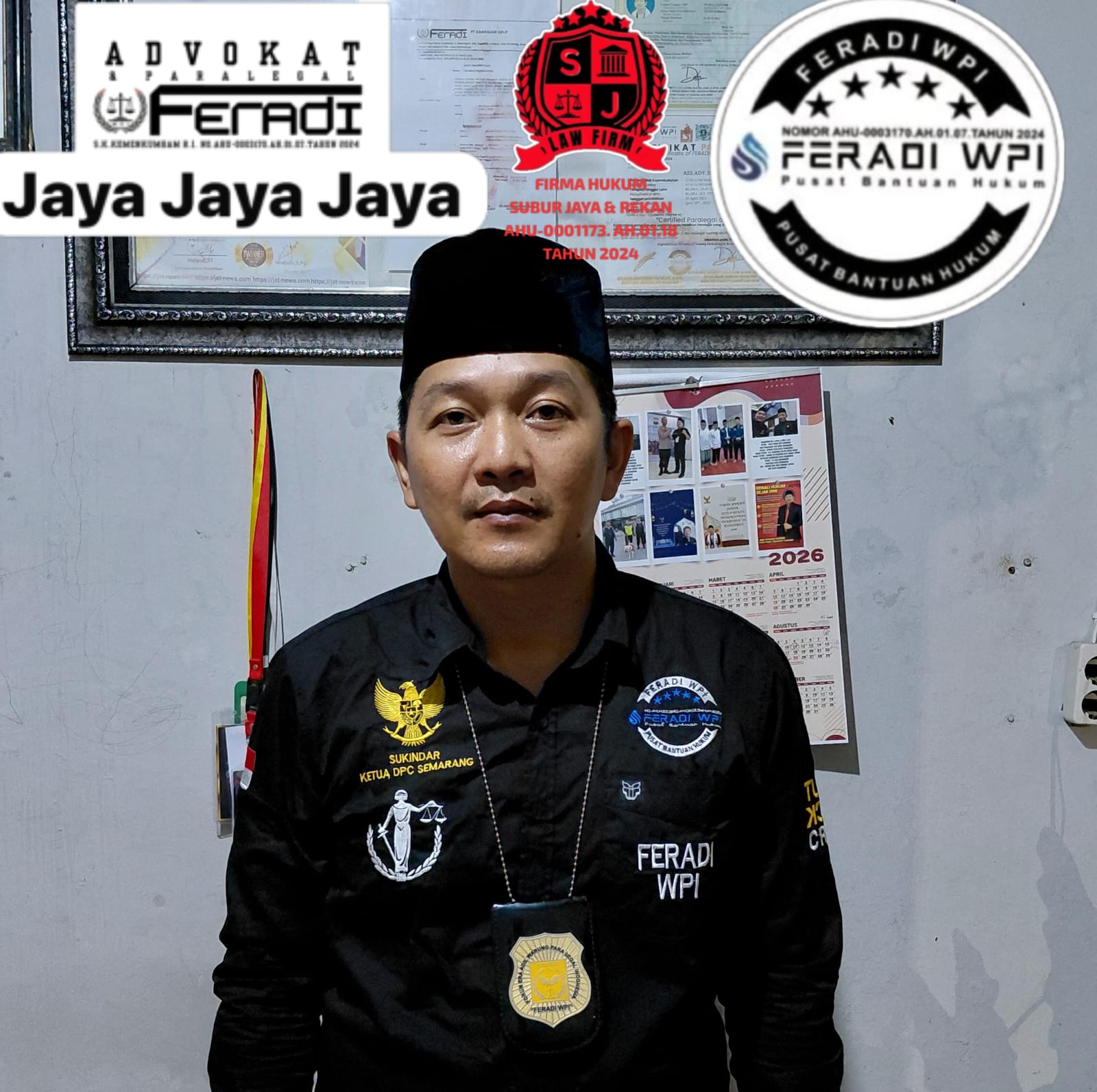 Doc. Sukindar, Ketua PBH FERADI WPI DPC Kota Semarang, menyampaikan keterangan usai mengikuti program Pelatihan C.FTAX bidang perpajakan sebagai penerima beasiswa penuh. Dalam keterangannya, Sukindar mengucapkan apresiasi dan terima kasih kepada Ketua Umum FERADI WPI Donny Andreetti beserta jajaran pengurus dan panitia pelatihan atas dukungan terhadap peningkatan kompetensi sumber daya manusia di lingkungan organisasi.