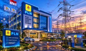 Doc. Ilustrasi gedung PLN dan jaringan transmisi listrik tegangan tinggi di tengah isu pemadaman listrik massal yang melanda sejumlah wilayah di Pulau Sumatera. Gangguan pasokan listrik tersebut memicu sorotan terhadap ketahanan infrastruktur energi nasional dan sistem kelistrikan lintas provinsi. Catatan: Gambar ini hanya merupakan ilustrasi dan tidak menggambarkan kondisi atau lokasi kejadian sebenarnya.