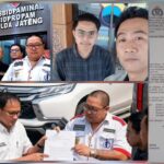 Doc. Kompilasi dokumentasi proses pendampingan hukum dan perkembangan penanganan dugaan pelanggaran disiplin oknum Kanit Reskrim Polsek Banjarsari Surakarta. Tampak tim kuasa hukum dari Subur Jaya dan Rekan bersama FERADI WPI saat mendampingi saksi dan pelapor di Bidpropam Polda Jawa Tengah, dokumentasi surat panggilan sidang disiplin, serta kendaraan Mitsubishi Pajero Sport yang menjadi objek perkara dugaan perampasan kendaraan di Surakarta.