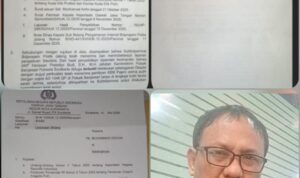 SP2HP2 Bidpropam Polda Jateng Sebut Dugaan Pelanggaran Disiplin AKP Herawan, M. Arifin Kritik Jalannya Sidang Disiplin di Polresta Surakarta Doc. Kolase dokumen Surat Pemberitahuan Perkembangan Hasil Penyelidikan Propam (SP2HP2) Bidpropam Polda Jawa Tengah, surat undangan sidang disiplin Polresta Surakarta, serta foto Mochammad Arifin selaku pelapor dan Waketum FERADI WPI terkait perkara dugaan pelanggaran disiplin AKP Herawan Prasetyo Budi, S.H., M.H., dalam penanganan penitipan kendaraan Mitsubishi Pajero Sport di Polsek Banjarsari Surakarta.
