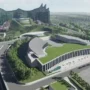 Doc. Tampak kawasan gedung pemerintahan di Ibu Kota Nusantara (IKN), Kalimantan Timur, yang masih dalam tahap pembangunan dan penyiapan infrastruktur sebagai pusat pemerintahan baru Republik Indonesia. (Sumber Foto: BBC).