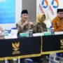 Doc. Ketua Majelis Etik Ombudsman RI, Prof. Dr. Jimly Asshiddiqie, menyampaikan keterangan kepada awak media terkait hasil pemeriksaan etik yang mengungkap adanya arahan internal pada masa kepemimpinan mantan Ketua Ombudsman berinisial HS mengenai pengawasan Program Makan Bergizi Gratis (MBG), dalam konferensi pers di Jakarta, Senin (8/6/2026).