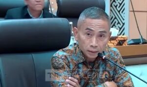 Doc. Anggota Komisi VII DPR RI, Yoyok Riyo Sudibyo, menyampaikan pandangan dan masukan terkait pengembangan Koperasi Desa Merah Putih (KDMP) dalam rapat kerja bersama Menteri UMKM di Kompleks Parlemen Senayan, Jakarta, Kamis (11/6/2026). (Sumber: Parlemen TV).