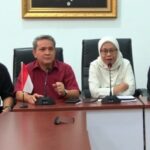 Doc. Wakil Rektor III Universitas Bung Karno (UBK), Daniel Panda, bersama jajaran kampus menyampaikan keterangan pers terkait penonaktifan sementara Ketua BEM Fakultas Hukum UBK dan pembentukan tim investigasi etik di Jakarta.