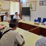 Doc. Suasana sesi pertemuan antara warga Kelurahan Ringin Arum, perwakilan GJL dan GAMAT-RI, dengan Kantor Pertanahan ATR/BPN Kabupaten Kendal di ruang kerja Kepala Kantor Pertanahan, Rabu (24/6/2026), yang membahas sejumlah persoalan administrasi dan status pertanahan di wilayah setempat.