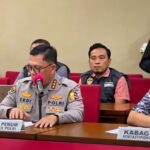 Doc. Penyidik Korps Pemberantasan Tindak Pidana Korupsi (Kortas Tipikor) Polri menyampaikan perkembangan penanganan kasus dugaan korupsi jual beli BBM non-tunai antara PT Pertamina Patra Niaga dan PT Asmin Koalindo Tuhup dalam konferensi pers di Jakarta.