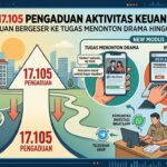 Doc. Infografis mengenai lonjakan pengaduan aktivitas keuangan ilegal yang dicatat oleh Otoritas Jasa Keuangan (OJK) hingga mencapai 17.105 laporan. OJK mengimbau masyarakat untuk waspada seiring bergesernya modus penipuan baru, mulai dari kedok tugas misi menonton drama (like/share) hingga penawaran investasi berkedok IPO palsu.