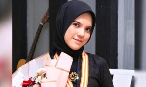 Doc. Nadira Az-Zahra, mahasiswi Telkom University yang sebelumnya dilaporkan hilang sejak 30 Juni 2026, telah ditemukan dalam keadaan selamat di Kota Bandung setelah menjalani proses pencarian selama enam hari. (Sumber Foto: Keluarga).