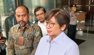 Doc. Wakil Ketua Badan Gizi Nasional (BGN), Agustina Arumsari, memberikan keterangan kepada awak media usai menghadiri audiensi dengan Komisi Pemberantasan Korupsi (KPK) di Gedung Merah Putih KPK, Jakarta Selatan, Selasa (7/7/2026). Dalam kesempatan tersebut, Agustina menyampaikan komitmen BGN untuk menindaklanjuti rekomendasi KPK terkait penguatan tata kelola dan pencegahan korupsi dalam pelaksanaan program Badan Gizi Nasional.