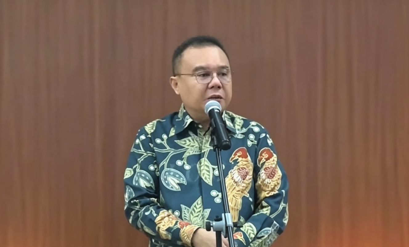Doc. Wakil Ketua DPR RI Sufmi Dasco Ahmad memberikan keterangan kepada awak media usai memfasilitasi pertemuan antara perwakilan TikTok-Tokopedia dan Menteri Ketenagakerjaan di Kompleks Parlemen, Senayan, Jakarta, Senin (6/7/2026). Pertemuan tersebut membahas klarifikasi terkait isu dugaan PHK massal di Tokopedia yang beredar di tengah masyarakat.