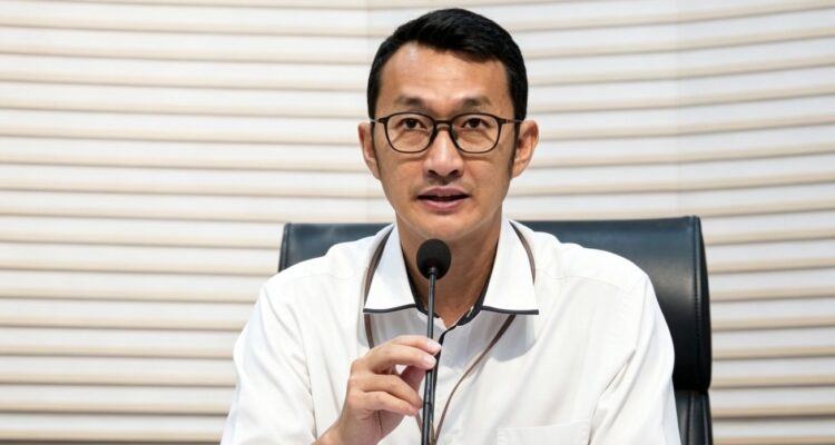 Doc. Juru Bicara Komisi Pemberantasan Korupsi (KPK), Budi Prasetyo, di Gedung Merah Putih KPK, Jakarta. (Sumber: KPK)