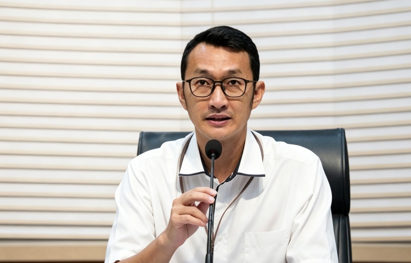 Doc. Juru Bicara Komisi Pemberantasan Korupsi (KPK), Budi Prasetyo, di Gedung Merah Putih KPK, Jakarta. (Sumber: KPK)