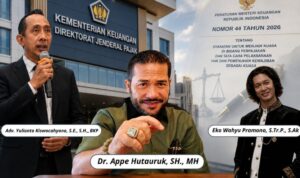 Artikel SINTA 3 Akademisi Universitas Mpu Tantular Bahas Batas Kewenangan Menteri Keuangan dalam PMK Nomor 44 Tahun 2026 Doc. Dr. Appe Hutauruk, S.H., M.H., Eko Wahyu Pramono, S.Tr.P., S.Ak., dan Adv. Yulianto Kiswocahyono, S.E., S.H., BKP., tiga akademisi Universitas Mpu Tantular sekaligus penulis artikel ilmiah yang mengkaji batas kewenangan delegasi Menteri Keuangan dalam pengaturan kuasa Wajib Pajak berdasarkan PMK Nomor 44 Tahun 2026, yang dijadwalkan terbit pada Journal of Law, Politic and Humanities (JLPH) terakreditasi SINTA 3.