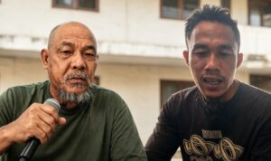 Perwakilan Aliansi Aktivis Lebak Ungkap Kronologi Awal yang Diterimanya Terkait Dugaan Pengeroyokan terhadap Uun Doc. Kolase foto memperlihatkan Fam Fuk Tjhong alias Uun (kiri), korban dalam perkara dugaan penganiayaan, pengeroyokan, dugaan penculikan, dugaan pengancaman, dan dugaan perampasan yang sedang ditangani Polda Banten, serta Gofurrurohim alias Ider Alam (kanan), perwakilan Gabungan Aliansi Aktivis Lebak, yang menyampaikan keterangan mengenai informasi yang diperolehnya terkait kronologi awal peristiwa berdasarkan penuturan korban dan hasil penelusurannya di lapangan. Keterangan tersebut disampaikan di Kabupaten Lebak, Banten, Senin (20/7/2026).