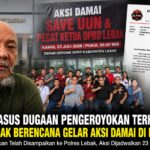 Doc. Ilustrasi. Foto Fam Fuk Tjhong alias Uun (kiri), dokumen surat pemberitahuan aksi damai ALARM LEBAK kepada Polres Lebak, serta foto bersama perwakilan organisasi masyarakat, LSM, dan organisasi advokasi yang tergabung dalam ALARM LEBAK. Gabungan elemen masyarakat tersebut berencana menggelar aksi damai di depan Gedung DPRD Kabupaten Lebak pada Kamis (23/7/2026) sebagai bentuk dukungan terhadap proses penegakan hukum atas laporan dugaan pengeroyokan yang dialami Uun. Perkara tersebut hingga kini masih dalam tahap penyelidikan di Polda Banten.