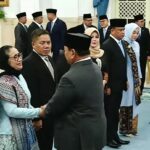 Doc. Dokumentasi saat pelantikan Nanik S. Deyang sebagai Kepala Badan Gizi Nasional (BGN) pada 8 Juni 2026. Foto ini merupakan dokumentasi arsip yang digunakan sebagai ilustrasi pemberitaan terkait pengunduran diri Nanik S. Deyang dari jabatannya pada 22 Juli 2026. (Sumber Foto: Biro Pers, Media, dan Informasi Sekretariat Presiden).