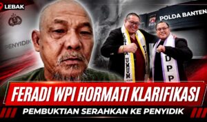 Doc. Kloase menampilkan Fam Fuk Tjhong alias Uun di bagian depan, dengan Ketua Umum FERADI WPI Adv. Donny Andretti dan Ketua Tim Advokasi FERADI WPI Revan Pratama Wijaya, S.H. pada bagian belakang. Ilustrasi ini digunakan semata-mata untuk menggambarkan hubungan antara korban dan tim pendamping hukum dalam pemberitaan mengenai perkembangan proses penyidikan perkara di Polda Banten. Foto tidak dimaksudkan untuk menunjukkan adanya pernyataan bersama pada saat pengambilan gambar maupun memberikan kesan bahwa ketiganya berada dalam satu peristiwa serta lokasi yang sama.