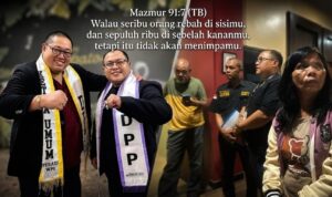 Doc. Kiri: Ketua Umum FERADI WPI, Adv. Donny Andretti (kiri), bersama bersama Wakil Ketua Umum FERADI WPI dalam sebuah kegiatan organisasi dan profesi advokat. Kanan: Salah satu dokumentasi kegiatan pendampingan hukum yang dijalankan FERADI WPI sebagai bagian dari komitmen organisasi dalam memberikan bantuan dan pendampingan hukum kepada masyarakat.