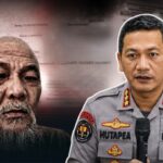 Doc. Foto Ilustrasi: Fam Fuk Tjhong alias Uun (kiri) dan Kabid Humas Polda Banten Kombes Pol. Maruli Ahiles Hutapea (kanan) dengan latar ilustrasi Gedung Polda Banten dan dokumen SP2HP sebagai simbol perkembangan penyidikan perkara dugaan pengeroyokan dan dugaan perampasan kemerdekaan yang sedang ditangani Ditreskrimum Polda Banten.