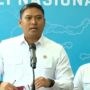 Doc. Kepala Badan Gizi Nasional (BGN), Sudaryono, menyampaikan keterangan kepada awak media dalam konferensi pers di Kantor BGN, Jakarta Pusat, Senin (27/7/2026), terkait kebijakan pemberhentian 261 pegawai non-ASN sebagai bagian dari upaya pembenahan internal, penguatan integritas, disiplin, dan akuntabilitas di lingkungan Badan Gizi Nasional.