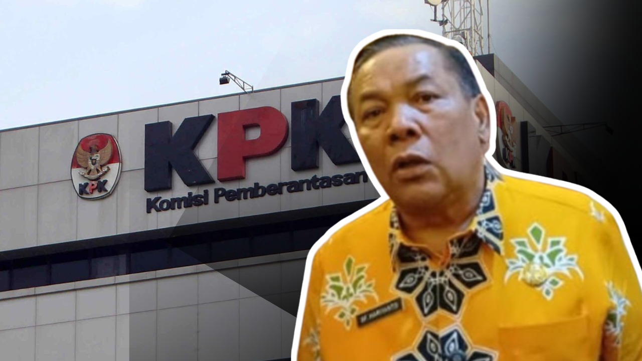 Doc. Tampak depan sosok yang merepresentasikan Plt Gubernur Riau dengan latar belakang Gedung Komisi Pemberantasan Korupsi (KPK) di Jakarta. Gambar ini merupakan ilustrasi visual yang dibuat untuk mendukung pemberitaan dan bukan dokumentasi peristiwa, foto asli, maupun menggambarkan kondisi faktual saat pemeriksaan berlangsung. Digunakan semata-mata untuk kepentingan ilustrasi berita.