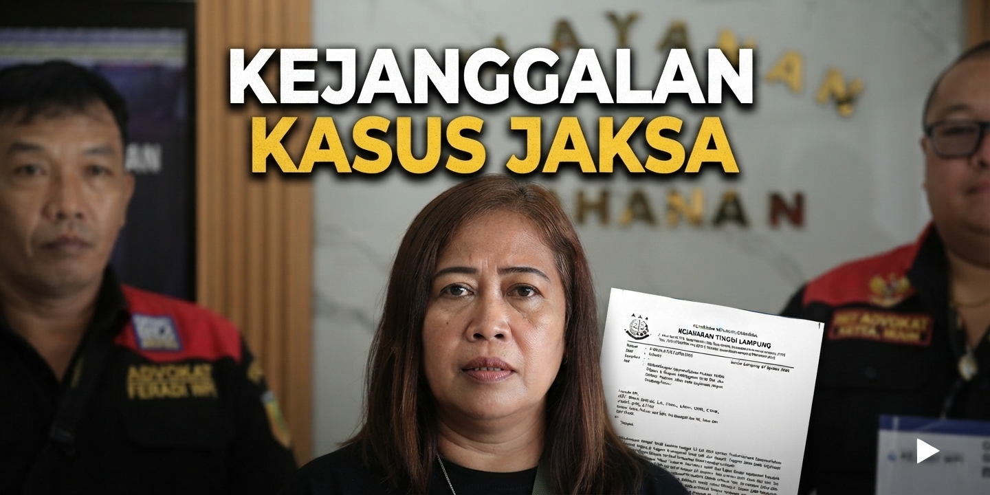 Doc. Ilustrasi: Siti Khotijah didampingi Tim Kuasa Hukum menunjukkan dokumen terkait perkembangan penanganan laporan dugaan pelanggaran etik oknum jaksa di Kejaksaan Tinggi Lampung. Melalui pengaduan tersebut, pihak pelapor terus menuntut kejelasan dan transparansi atas proses hukum yang berjalan.