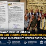 Doc. Kolase dokumen pernyataan resmi Universitas Karya Husada Semarang (UNKAHA) dan Ketua Dewan Pertimbangan DPP FERADI WPI yang ditandatangani Prof. Dr. Ns. Fery Mendrofa, M.Kep., Sp.Kep.Kom., serta dokumentasi audiensi bersama jajaran UNKAHA di Semarang, Jumat (31/7/2026). Melalui dua pernyataan tersebut, UNKAHA menyampaikan keprihatinan terhadap peristiwa yang dialami mahasiswa Fam Fuk Tjhong (Uun), menegaskan komitmen pendampingan akademik, serta mendukung proses penegakan hukum yang profesional, transparan, dan berkeadilan sesuai ketentuan peraturan perundang-undangan.